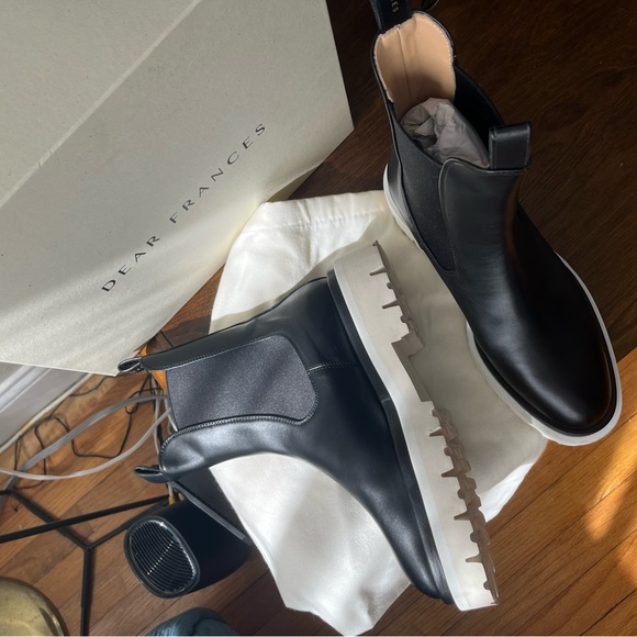 Dear Frances Tony boot black & white - Picture 4 of 5